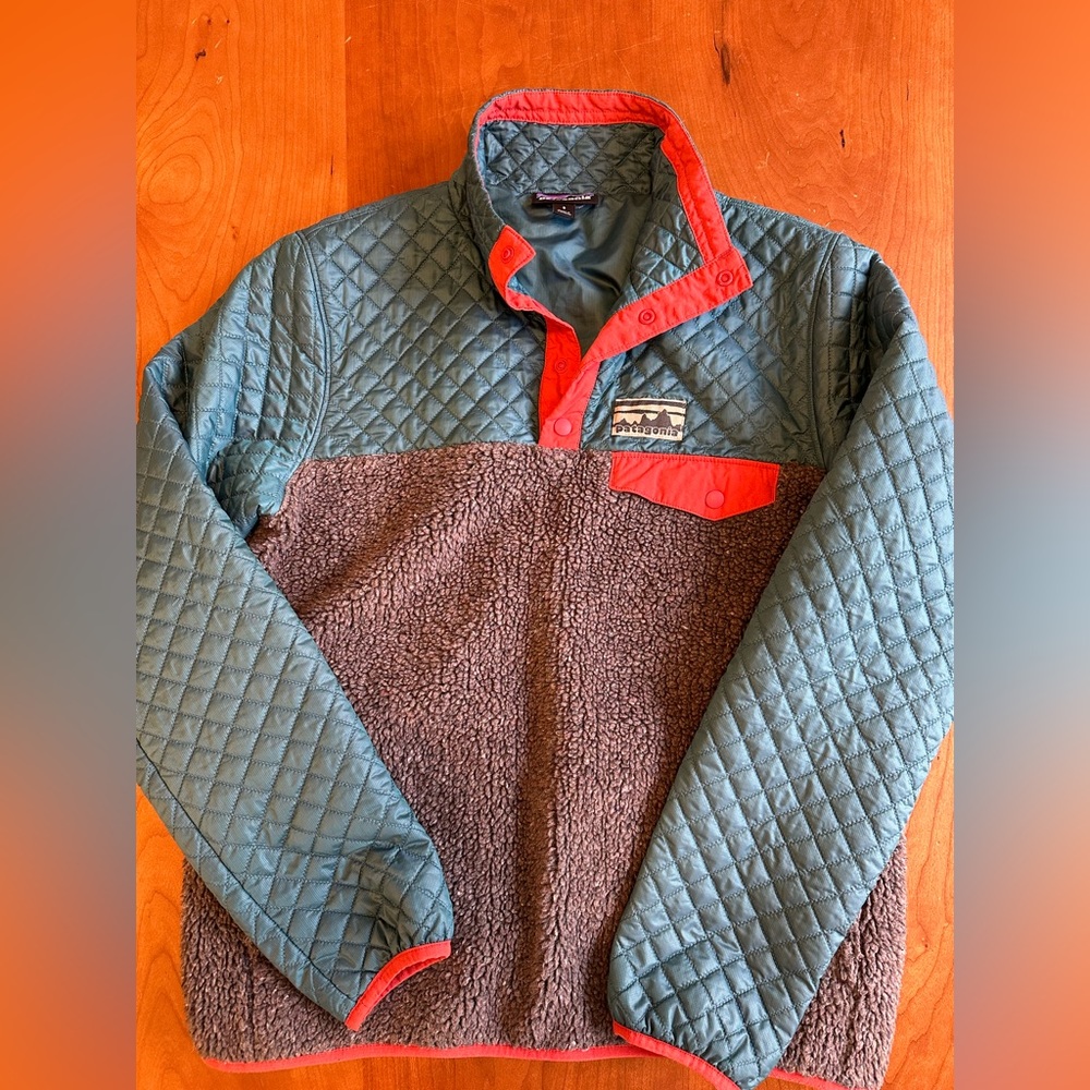 Patagonia Mixed Media Snap T Pullover